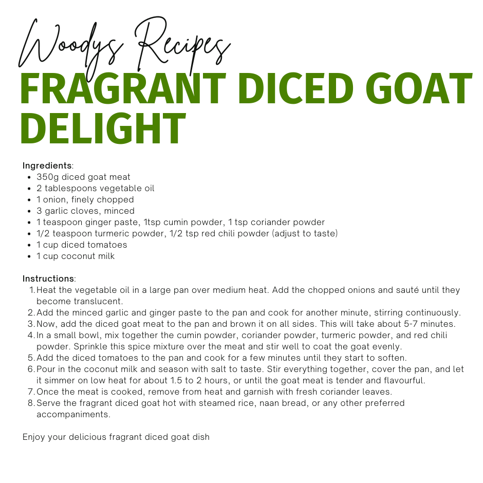Fragrant Diced Goat Delight