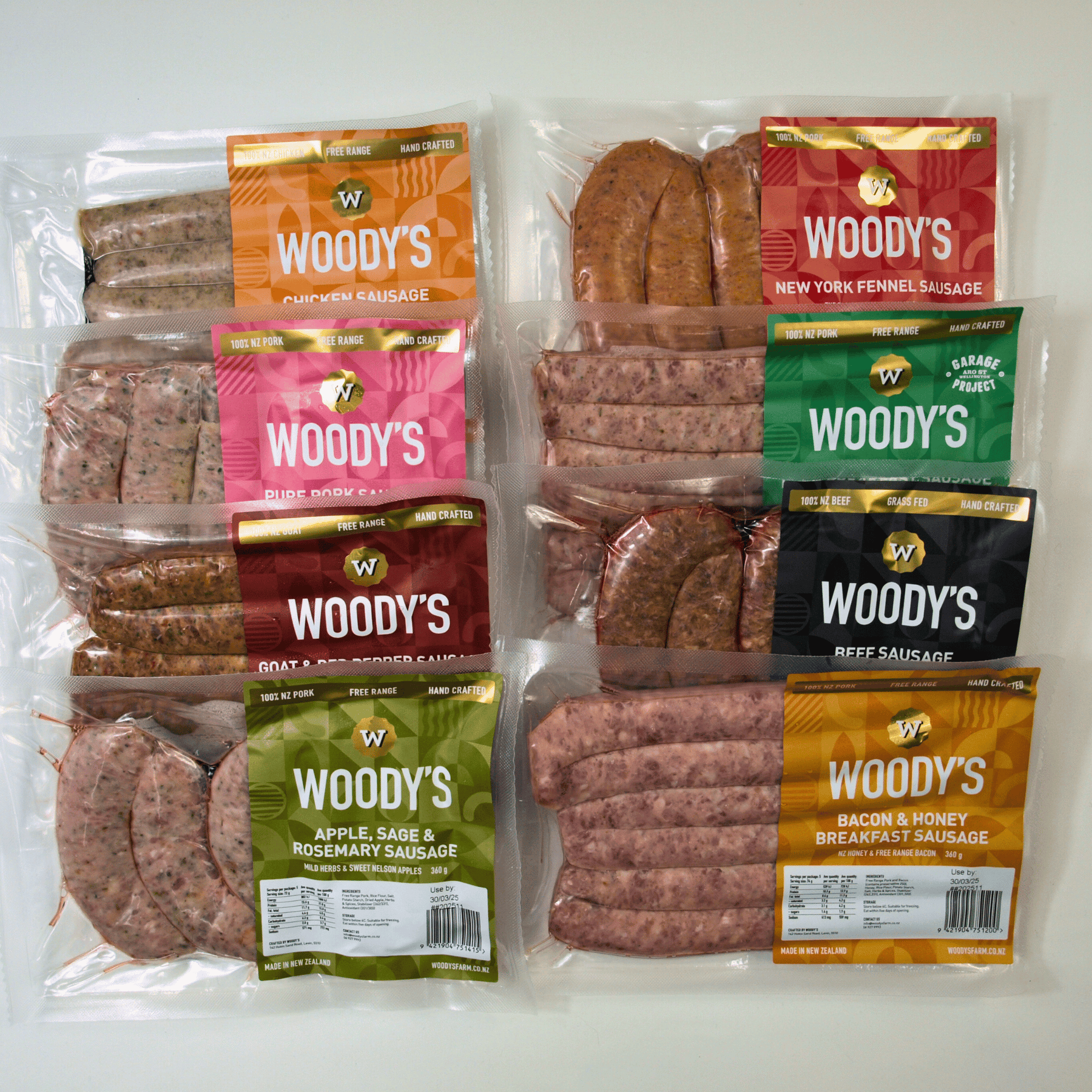 Free Range Sausage Pack