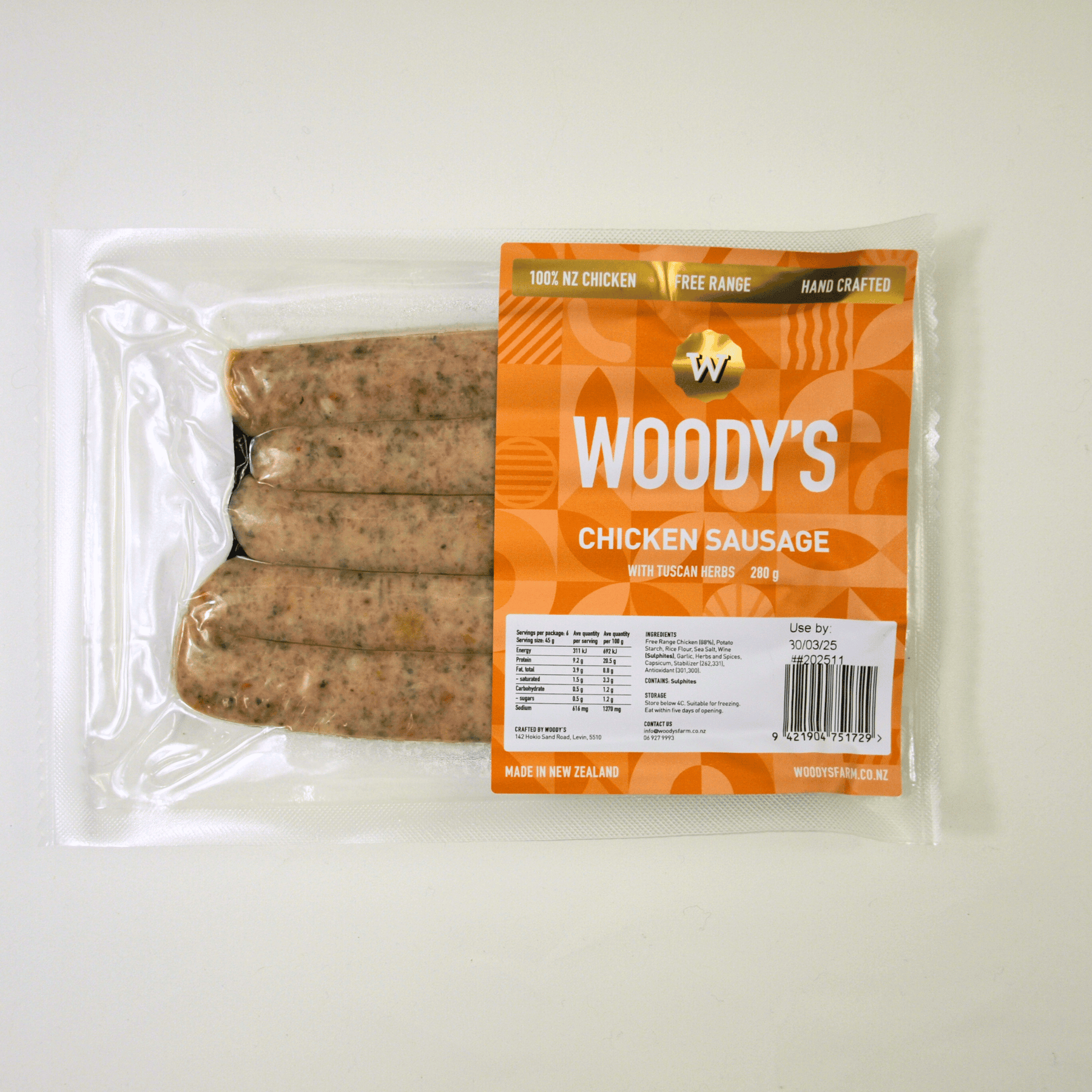 Chicken Sausage - Tuscan Herb