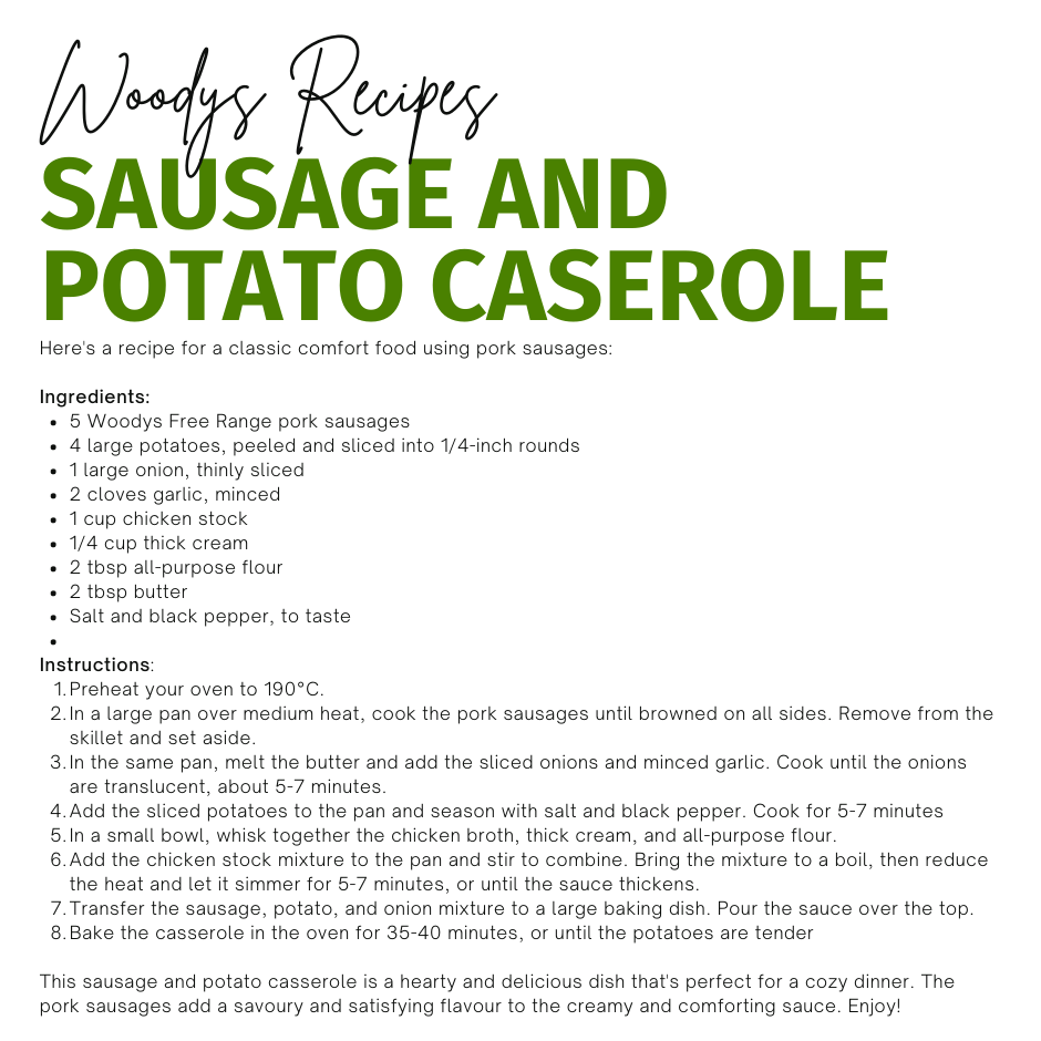 Sausage and Potato Caserole